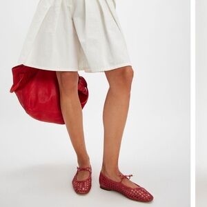 Sam Edelman Crimson Woven Flats